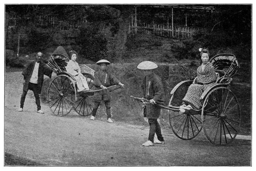 人力車。1897年。