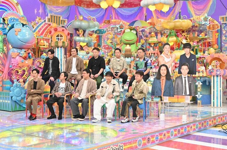 「アメトーーク！」に集結する同期芸人たち。(c)テレビ朝日