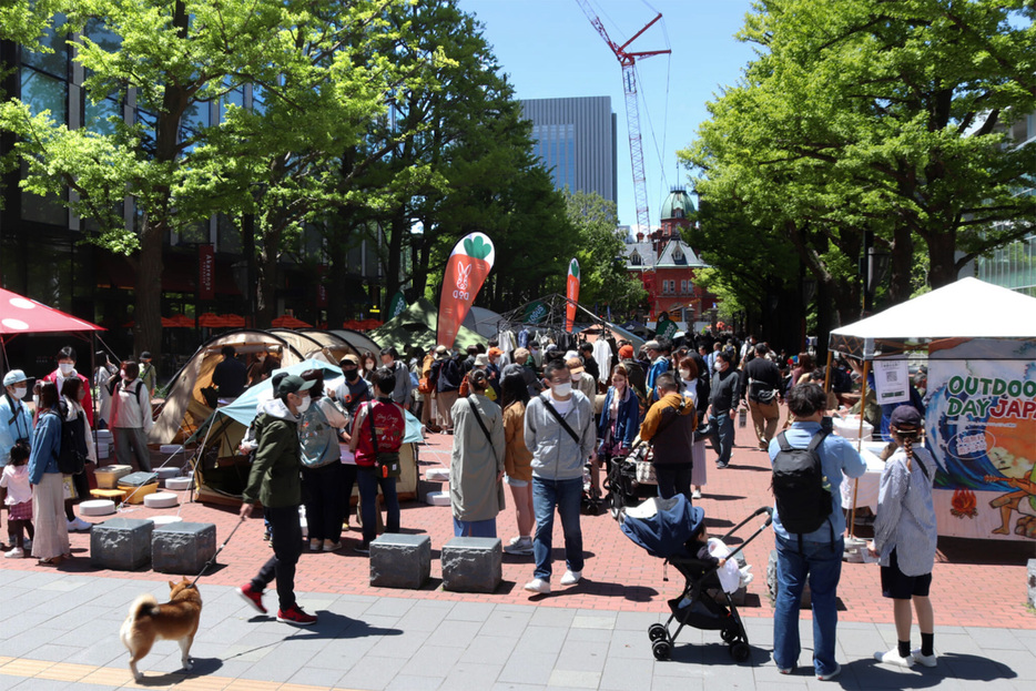 「アウトドアデイジャパン札幌2024」が開催される会場