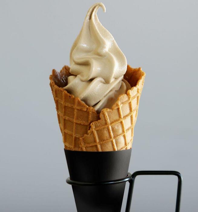 日本橋ブレンドのエスプレッソを使用したモカのソフトクリーム