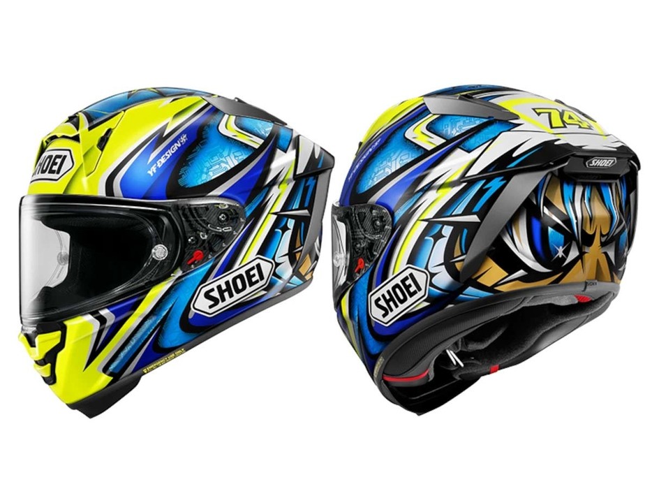 X-Fifteen DAIJIRO(YELLOW/BLUE)。後頭部のダイジロウアイが象徴的だ