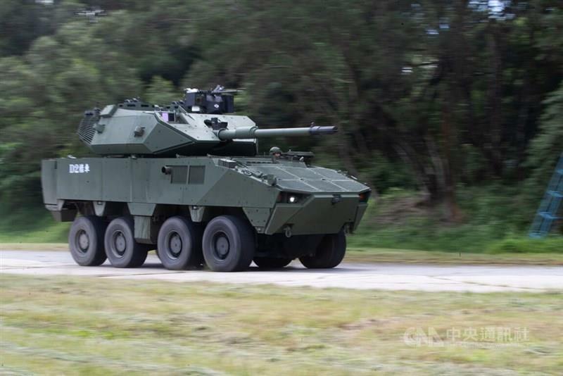 台湾が自主開発した新型戦車の試作型「D2」