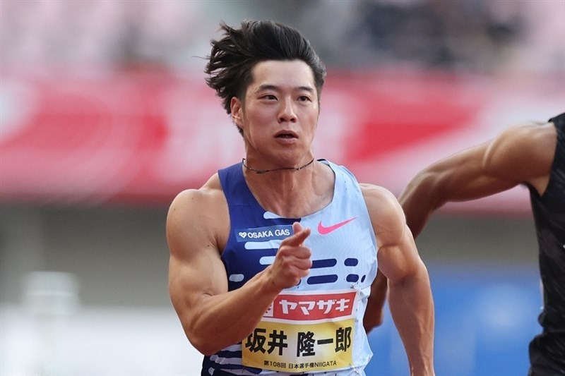 日本選手権男子100mで2連覇を飾った坂井隆一郎（写真は準決勝）