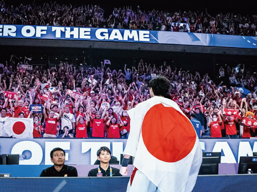 オーストラリアとの強化試合に臨む男子日本代表