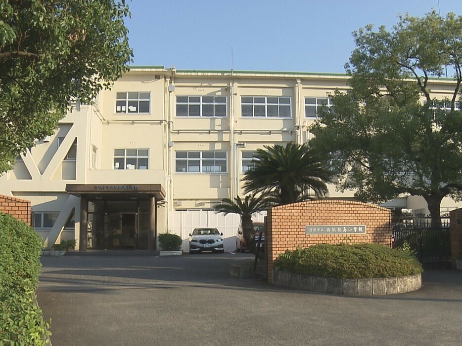 愛知県清須市の西枇杷島小学校