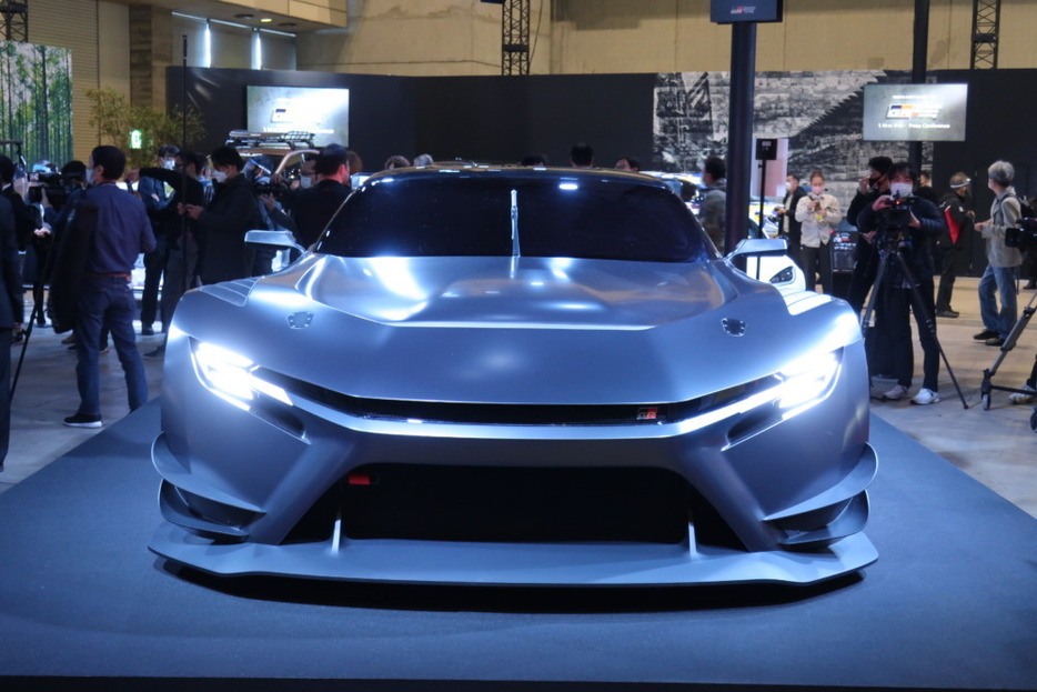 2022年の東京オートサロンで公開されたトヨタGR GT3コンセプト