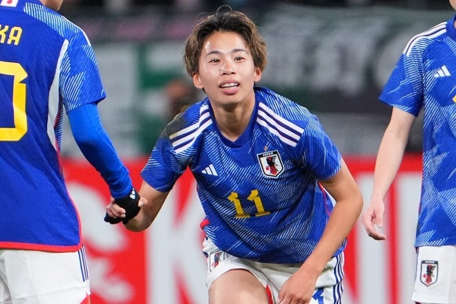 田中の先制ゴールなどで日本女子代表がニュージーランドを２－０で下した。写真：田中研治（サッカーダイジェスト写真部）