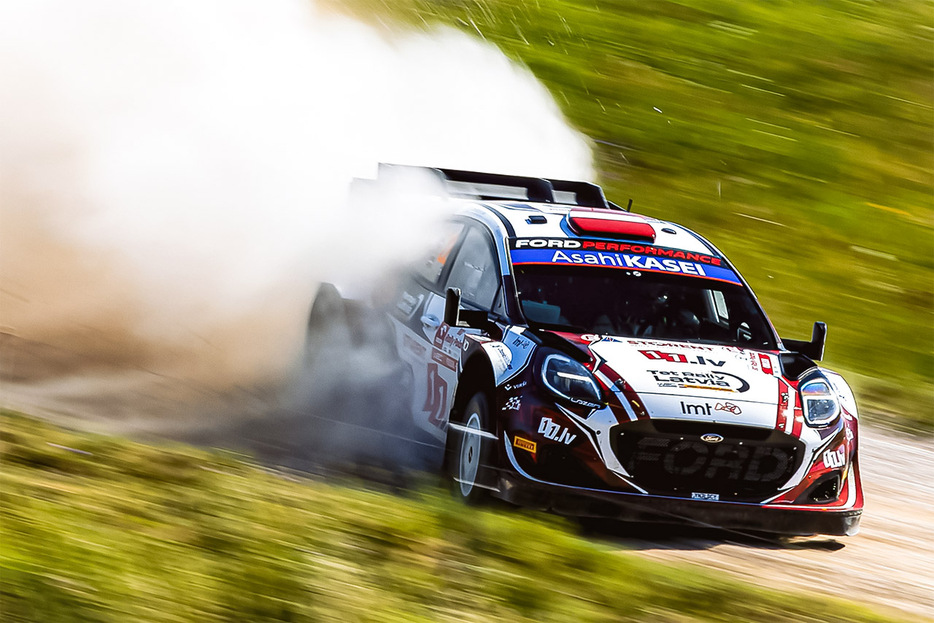 2024年WRC第7戦ラリー・ポーランド　マルティン・セスク（フォード・プーマ・ラリー1）