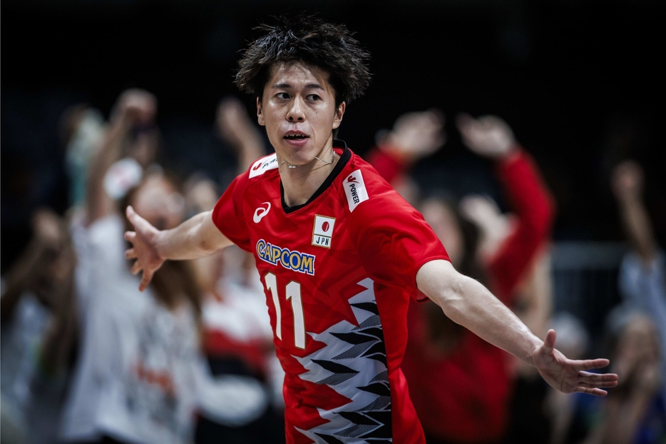 富田将馬（男子日本代表）【写真：Volleyball World】