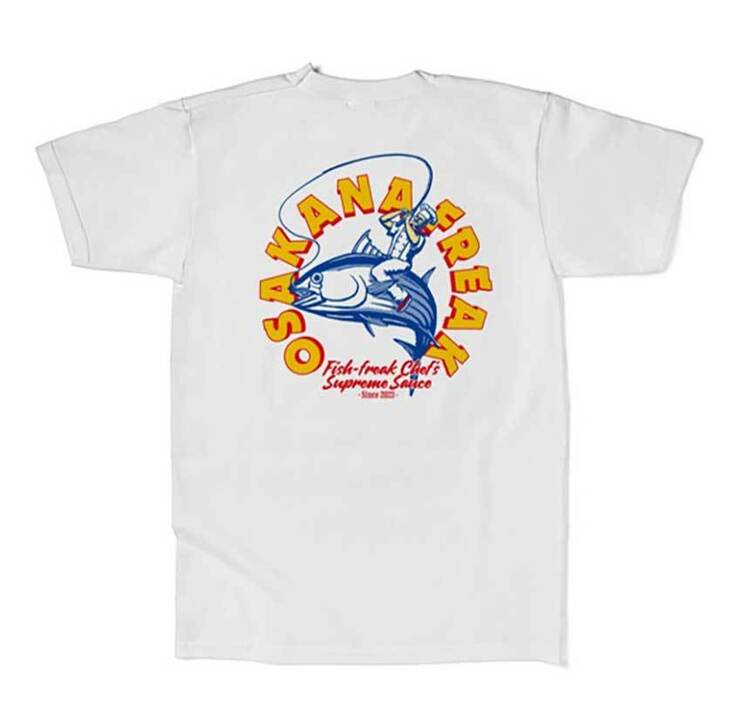 「Tシャツ」4950円／オサカナ フリーク