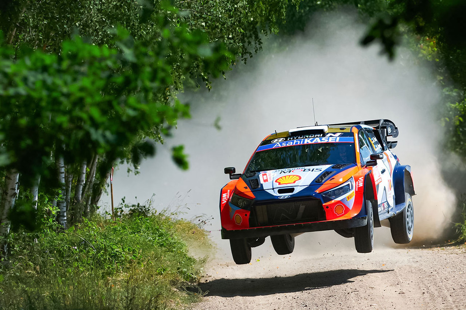 2024年WRC第7戦ラリー・ポーランド　オット・タナク（ヒョンデi20 Nラリー1）