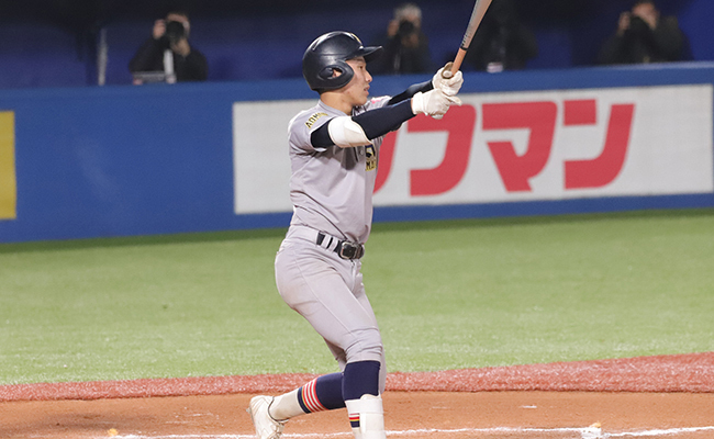 橋場 公祐（青森山田）　※写真は過去の取材より