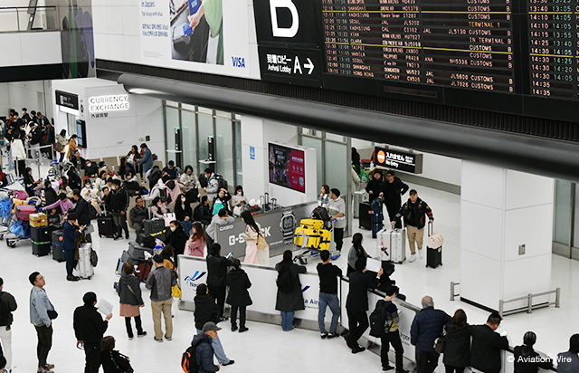 5月の国際線旅客が258万人だった成田空港（資料写真）＝PHOTO: Yusuke KOHASE/Aviation Wire