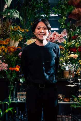 「Enjuで花業界を1°変えたい」と語る渡邉優翔代表