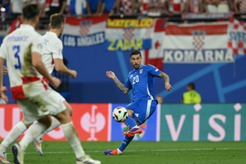 イタリアがザッカーニのゴールで同点に！ [写真]=Getty Images