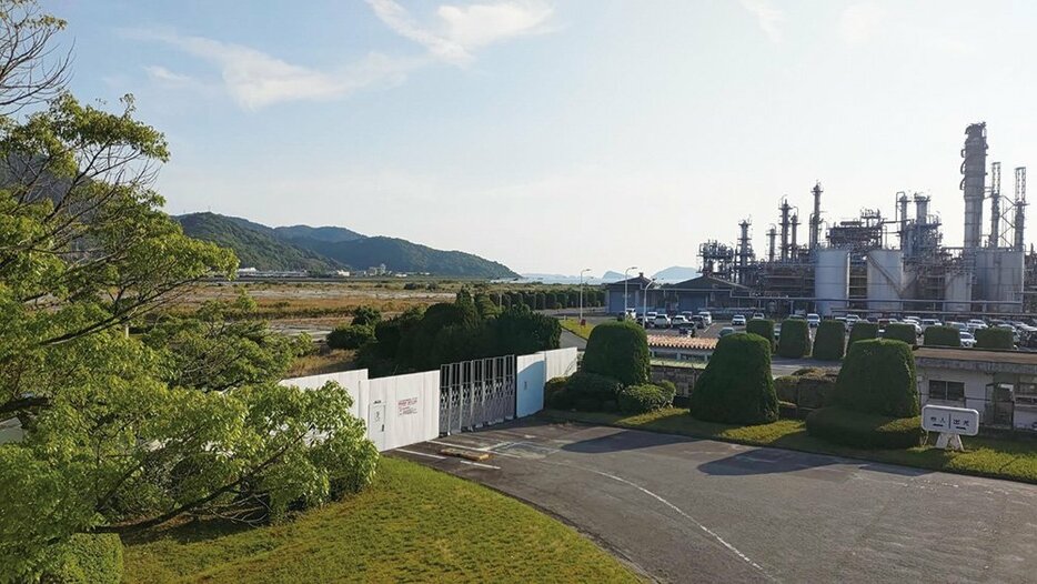 日本ゼオンが新プラントを建設する帝人徳山事業所跡地