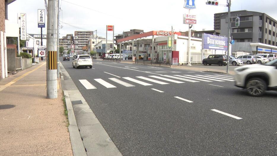 事件があった現場（兵庫・姫路市）