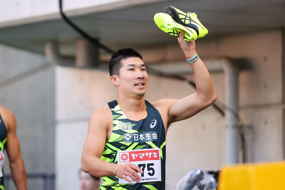 今日決勝！男子100m元日本記録保持者の桐生祥秀が3度目の五輪代表を目指す（写真：YUTAKA/アフロスポーツ）（写真：YUTAKA/アフロスポーツ）