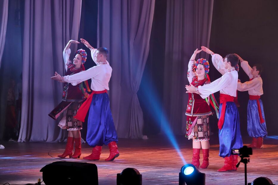 ドニプロ市の文化施設「シンニック」では、戦争中にもかかわらず、ダンスサークルなどが活動を続けている＝2023年4月29日（写真提供：ドニプロ市）