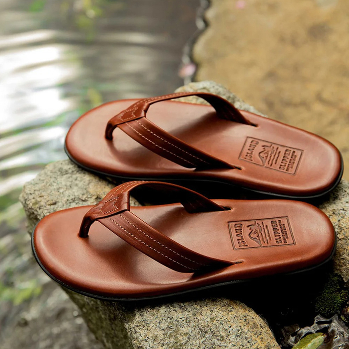 ISLAND SLIPPER×ARKnets「TOCHIGI LEATHER THONG 」￥28,820