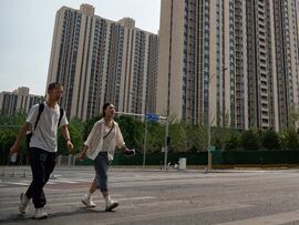 Residential buildings in Beijing.