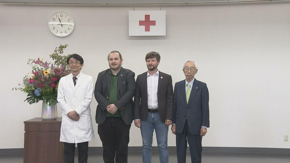 ウクライナ赤十字社　広島を訪問　