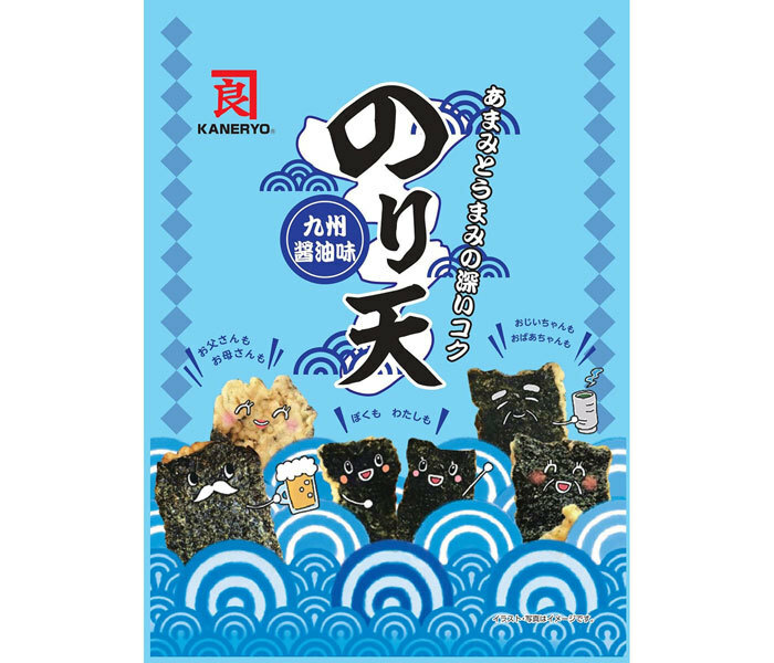 新商品「のり天 九州醤油味」