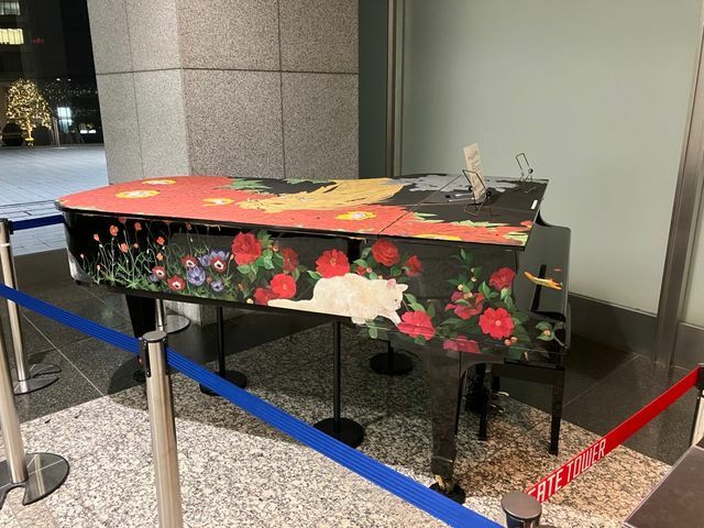 JRセントラルタワーズのストリートピアノ（画像提供：名古屋市）