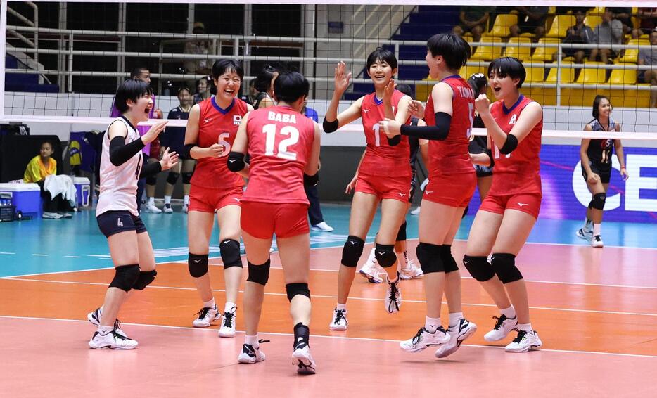 U18女子日本代表【Photo：AVC】