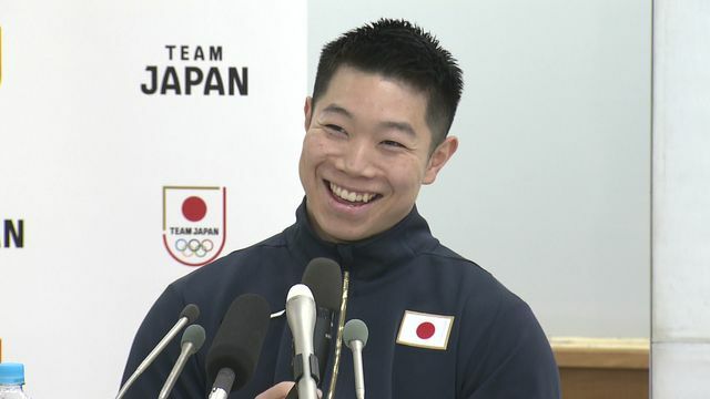 ウエイトリフティングの宮本昌典選手