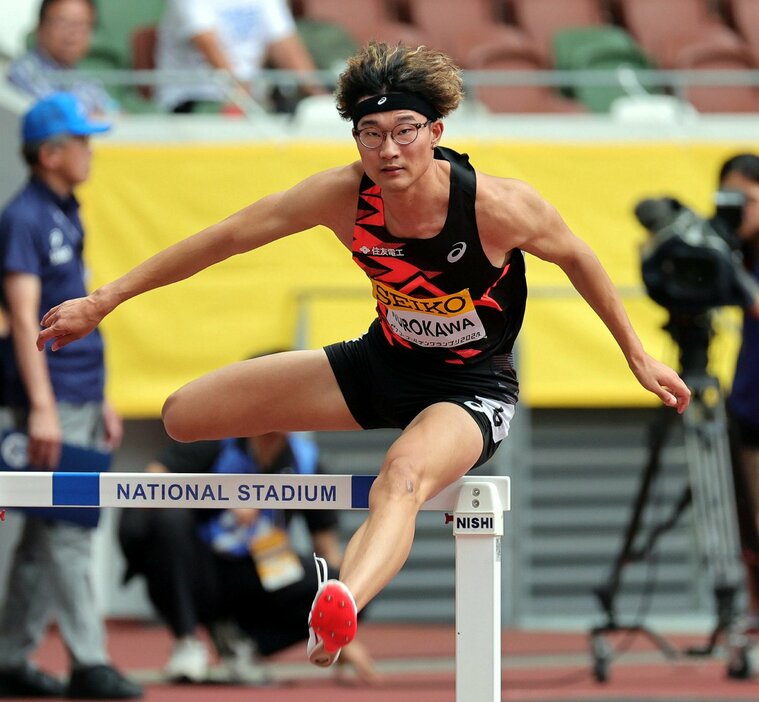 日本選手権の欠場が決まった黒川