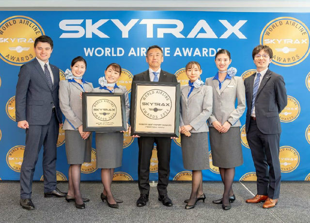 SKYTRAXのワールド・エアライン・アワードの2部門で首位を獲得したANA（同社資料から）