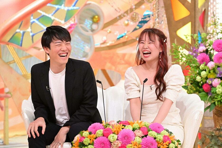 6月23日放送「新婚さんいらっしゃい！」から＝ABCテレビ提供