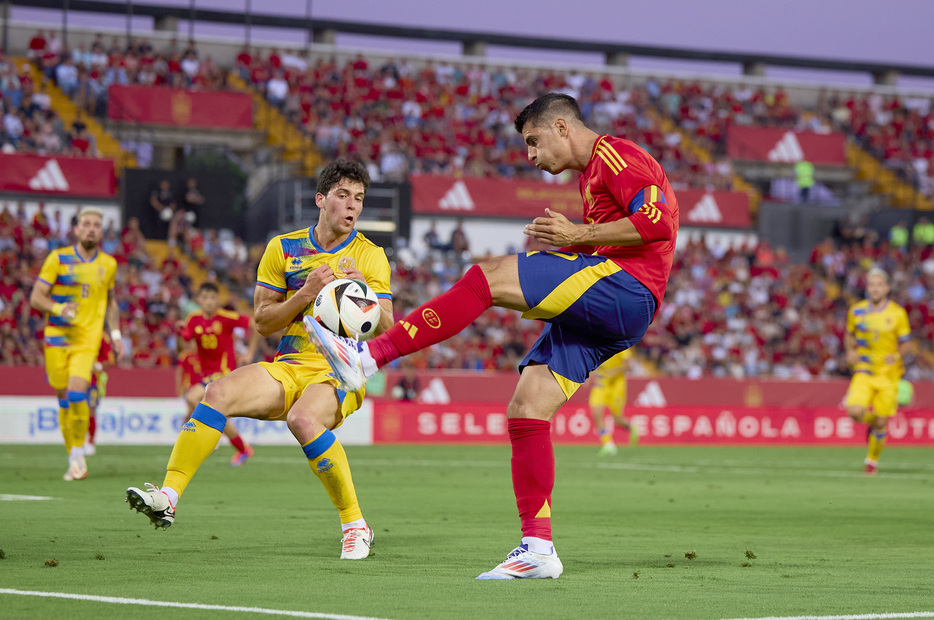 6月5日の親善試合で、スペインはアンドラに快勝。EURO 2024に向けた最終登録メンバー26名が見えてきた（Photo: Getty Images）