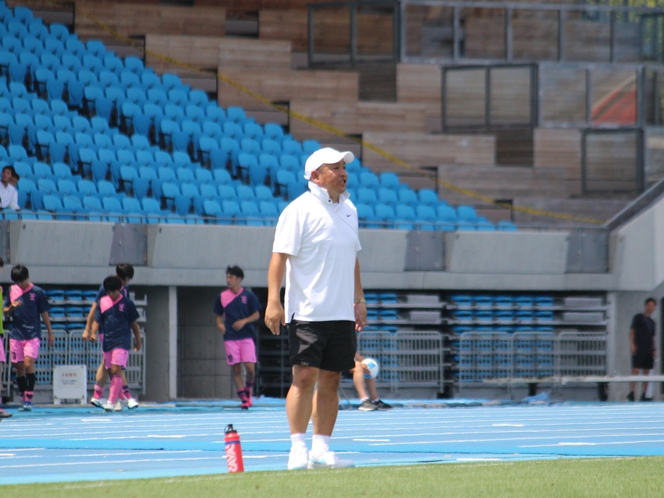 桐光学園・鈴木勝大監督(写真＝田原豊)