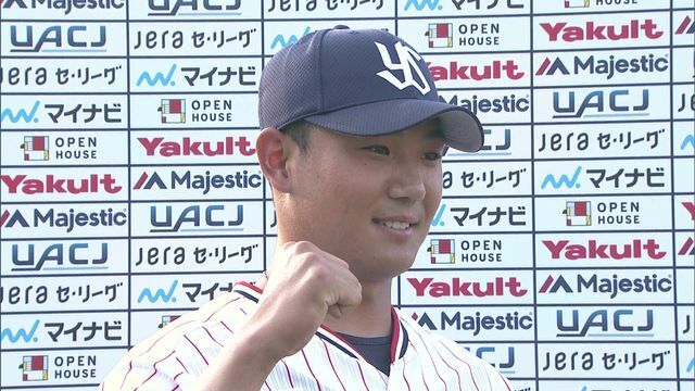 神宮球場で995日ぶりに勝利したヤクルト・奥川恭伸投手