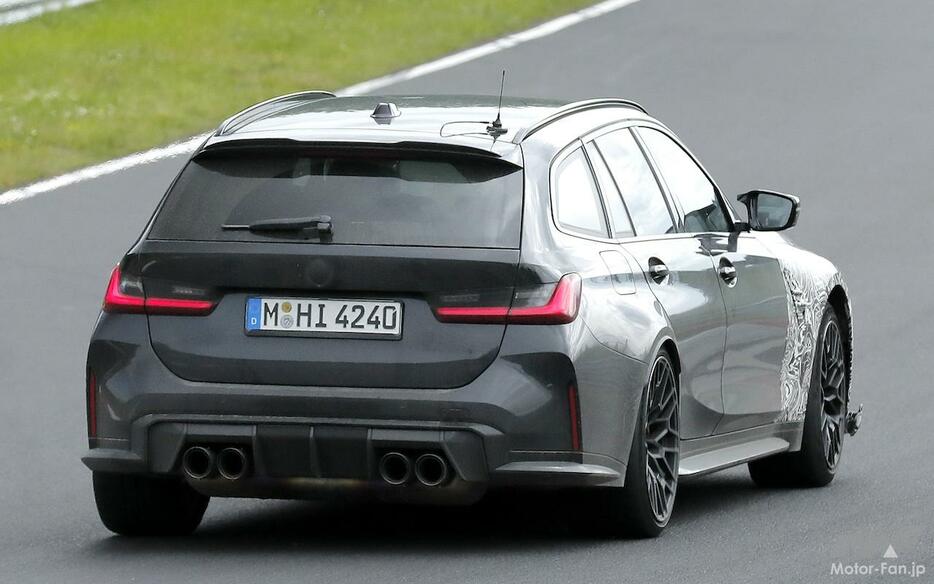 BMW M3 CS 新型プロトタイプ　スパイショット