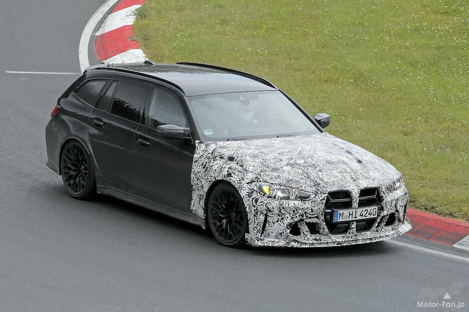BMW M3 CS 新型プロトタイプ　スパイショット