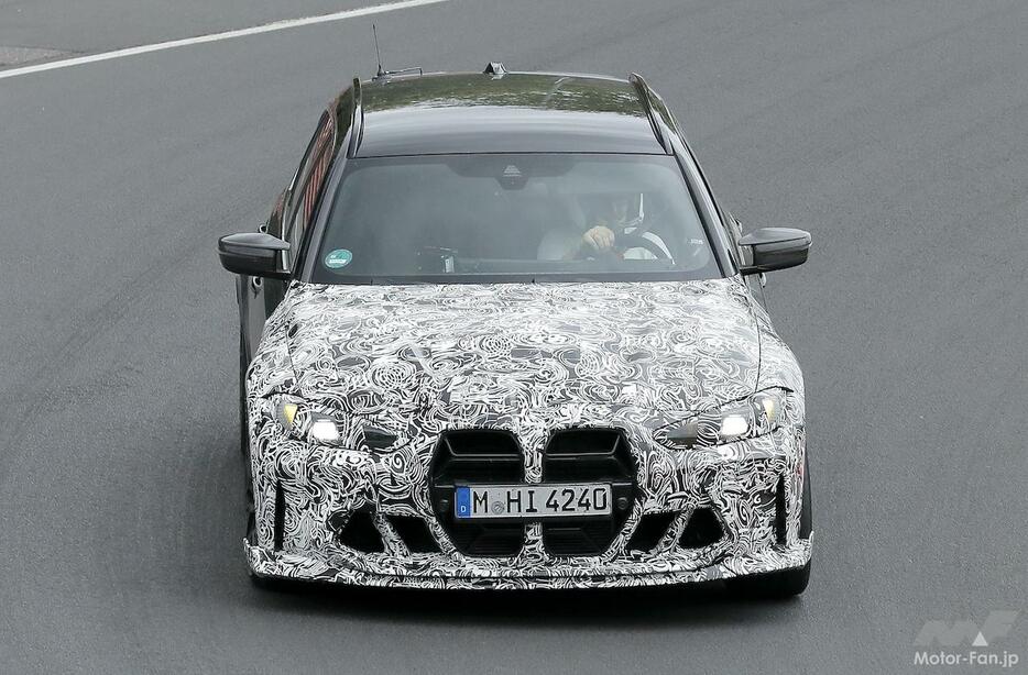 BMW M3 CS 新型プロトタイプ　スパイショット