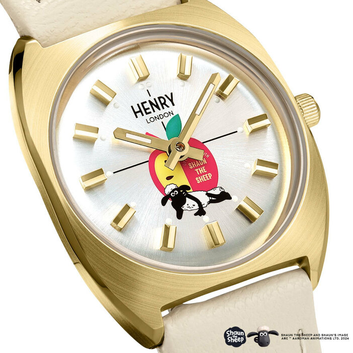 イギリスの腕時計ブランド“HENRY LONDON（ヘンリーロンドン）”は、同じくイギリス発のクレイアニメーション『ひつじのショーン』とコラボレーションした腕時計2モデルを発表した。