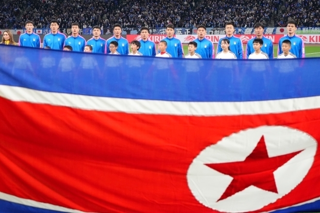 日本戦の不戦敗で窮地に立たされた北朝鮮代表だったが、ラスト２試合で連勝を飾って２位に滑り込んだ。(C)Getty Images