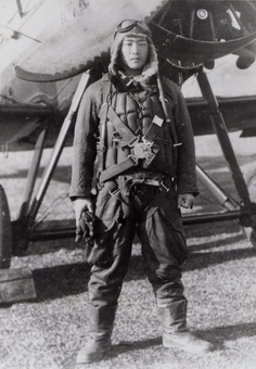 昭和15年、飛行練習生の頃の佐々木原正夫