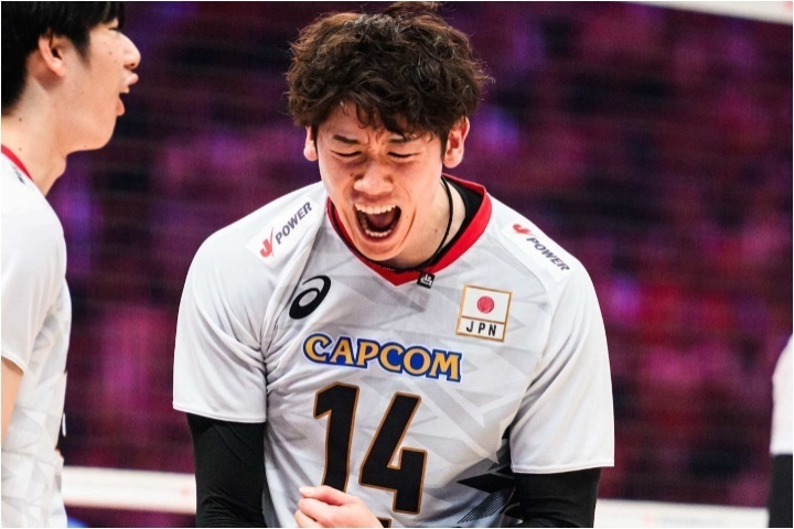 52年ぶりの主要大会金メダルに向けて意気込みを語った石川祐希。(C) Volleyball World