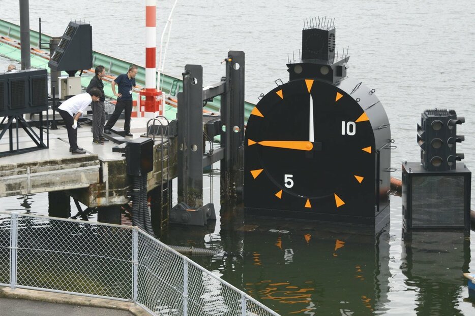 徳山ボートは大時計の昇降装置の故障で９R以降が中止に