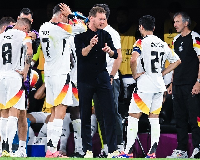 ドイツがデンマークを２－０撃破。ナーゲルスマン監督も勝利の喜びを噛みしめる。（C）Getty Images