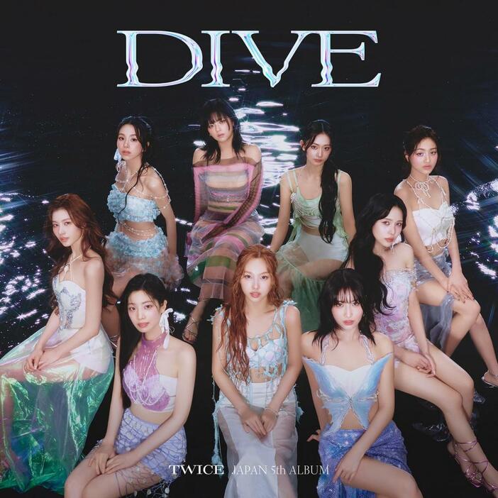 TWICE JAPAN 5th ALBUM『DIVE』初回盤Bジャケ写