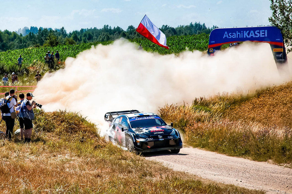 2024年WRC第7戦ラリー・ポーランド　カッレ・ロバンペラ（トヨタGRヤリス・ラリー1）