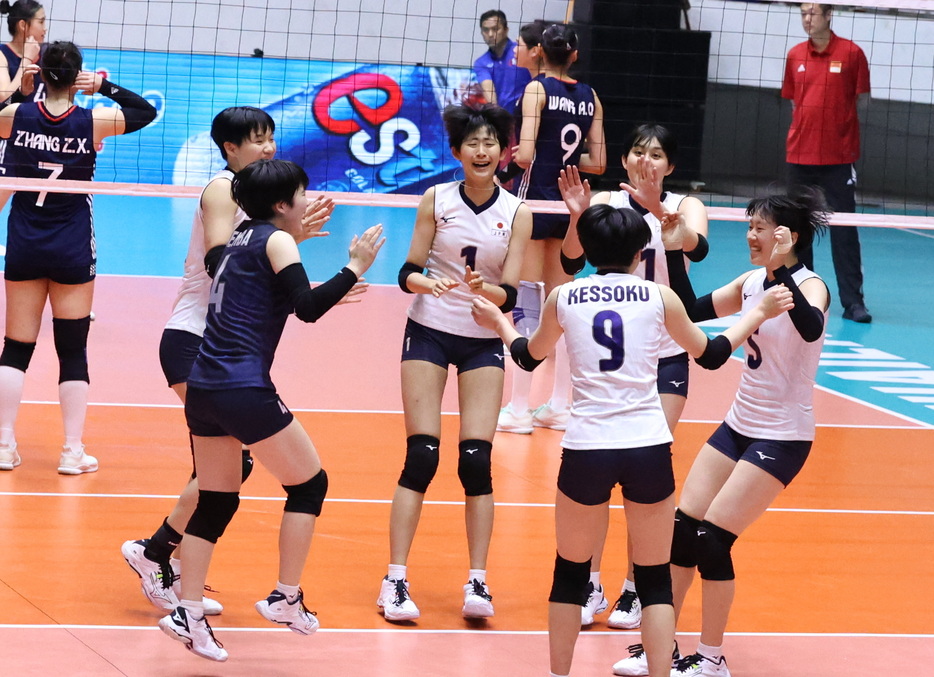 U18女子日本代表【Photo：AVC】