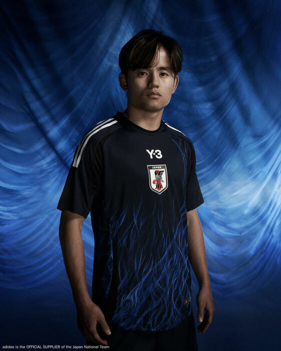 久保建英選手 image by: adidas is the official supplier of the Japan National Team