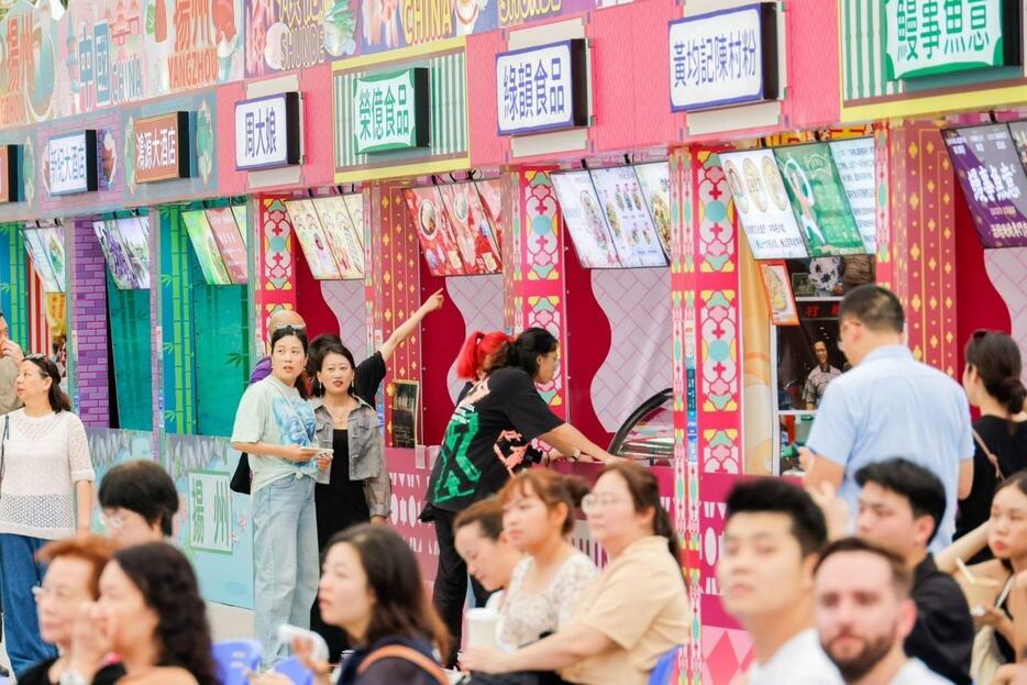 初開催となる「マカオ国際美食都市カーニバル」会場の様子（写真：MGTO）